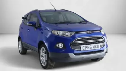 Used Ford Ecosport Titanium 112 HP (82 kW) 2016 Blue SUV