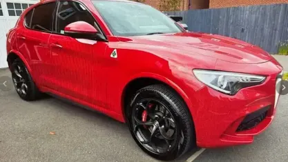 Used Alfa Romeo Stelvio Quadrifoglio 510 HP (375 kW) 2019 Red SUV