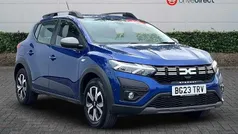 Metallic iron blue Used 2023 Dacia Sandero Journey Hatchback | £14,650 (Fair price)