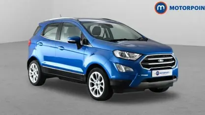 Used Ford Ecosport Titanium 125 HP (91 kW) 2021 Blue SUV