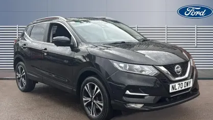 Used Nissan Qashqai N-Connecta 160 HP (117 kW) 2020 Black SUV