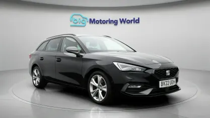 Used Seat Leon FR 131 HP (96 kW) 2022 Black Estate