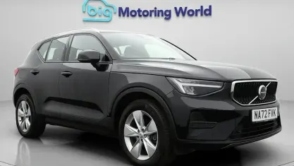 Used Volvo XC40 Core 163 HP (119 kW) 2022 Black SUV