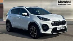 White Used 2020 Kia Sportage GT-Line SUV | £15,190 (Fair price)