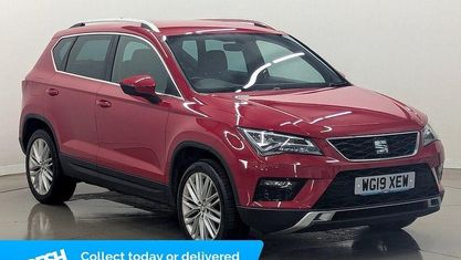 Używany Seat Ateca XCELLENCE 150 KM (110 kW) 2019 Czerwony SUV