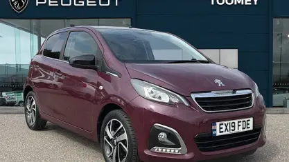 Used Peugeot 108 Allure 72 HP (52 kW) 2019 Purple Hatchback