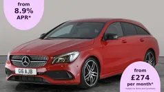Red Used 2018 Mercedes CLA220 Shooting Brake AMG line Estate | £15,284 (Fair price)