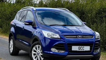 Used Ford Kuga Titanium 150 HP (110 kW) 2016 Deep impact blue SUV