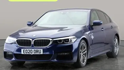 Used BMW 520 M Sport 190 HP (139 kW) 2020 Blue Sedan