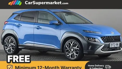 Used Hyundai Kona Premium 141 HP (103 kW) 2022 Blue SUV