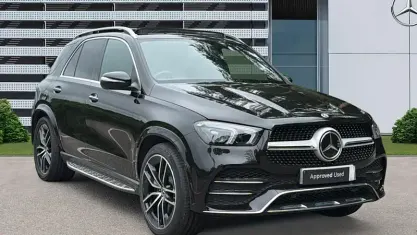 Used Mercedes GLE450 AMG AMG line 367 HP (269 kW) 2022 Black SUV