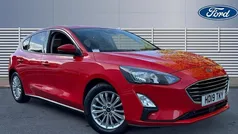 Red Used 2019 Ford Focus Titanium Hatchback | £11,131 (Fair price)
