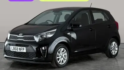 Used Kia Picanto 67 HP (49 kW) 2019 Black Hatchback