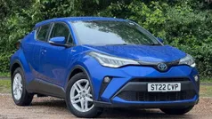 Nebula blue Used 2022 Toyota C-HR SUV | £17,990 (Fair price)