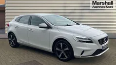 White Used 2017 Volvo V40 R-Design Estate | £10,180 (Fair price)