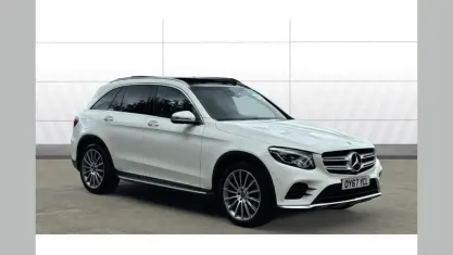 Used Mercedes GLC220 AMG line 170 HP (125 kW) 2017 White SUV