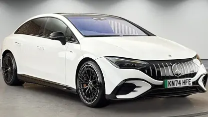 Used Mercedes EQE AMG 53 AMG 459 kW (625 HP) 2023 Opalite white Sedan