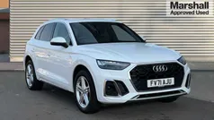 White Used 2021 Audi Q5 S-Line SUV | £29,976 (Fair price)