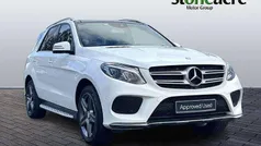 White Used 2016 Mercedes GLE250 AMG line SUV | £18,250 (Fair price)