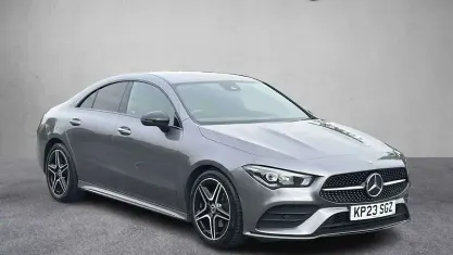 Used Mercedes CLA180 AMG line 136 HP (100 kW) 2023 Grey Coupe