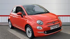 Orange Used 2022 Fiat 500 Dolcevita Hatchback | £10,931 (Fair price)