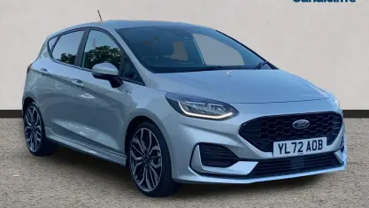 Used Ford Fiesta ST-Line X 125 HP (91 kW) 2023 Silver Hatchback