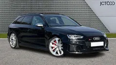 Mythos black, metallic Used 2018 Audi RS4 Design Estate | £36,690 (Fair price)