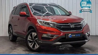 Red Used 2017 Honda CR-V EX SUV | £11,495 (Fair price)