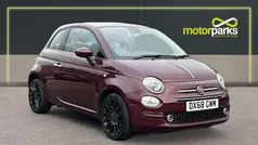 Avantgarde bordeaux metallic Used 2018 Fiat 500 Collezione Hatchback | £8,500 (Fair price)