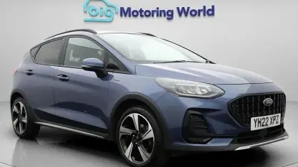 Used Ford Fiesta Active 101 HP (74 kW) 2022 Blue Hatchback