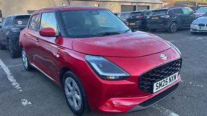 Red Used 2025 Suzuki Swift Hatchback | £15,699 (Fair price)