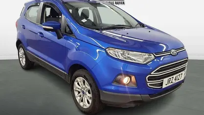 Used Ford Ecosport Zetec 91 HP (66 kW) 2015 Blue SUV