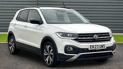 Usado VW T-Cross Black Edition 110 HP (80 kW) 2023 Branco SUV