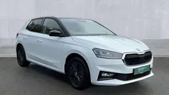 Moon white metallic black magic pearl effect Used 2025 Skoda Fabia Design Edition Hatchback | £17,690 (Fair price)