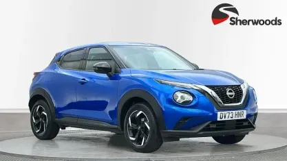 Used Nissan Juke N-Connecta 114 HP (83 kW) 2023 Blue SUV