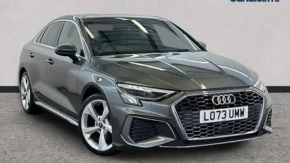 Used Audi A3 S-Line 110 HP (80 kW) 2023 Grey Sedan