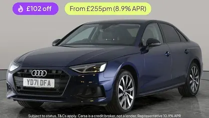 Blue Used 2021 Audi A4 Sport Sedan | £18,841 (Super price)
