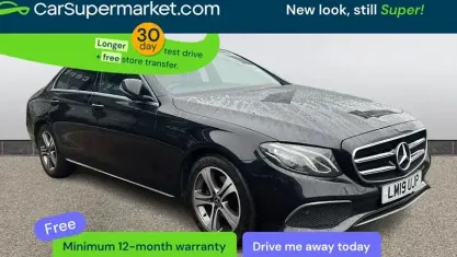 Begagnad Mercedes E200 SE 184 HK (135 kW) 2019 Svart Sedan