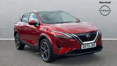 Fuji sunset red Used 2024 Nissan Qashqai Tekna SUV | £27,537 (Fair price)
