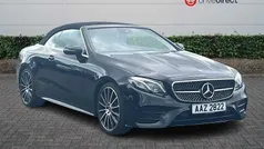 Black Used 2019 Mercedes E220 AMG line Cabriolet | £21,612 (Fair price)