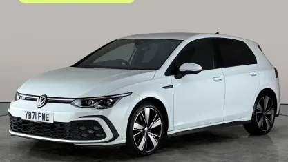 Used VW Golf VIII GTD 200 HP (147 kW) 2022 White Hatchback