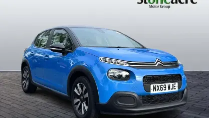 Used Citroën C3 Feel 83 HP (61 kW) 2019 Blue Hatchback