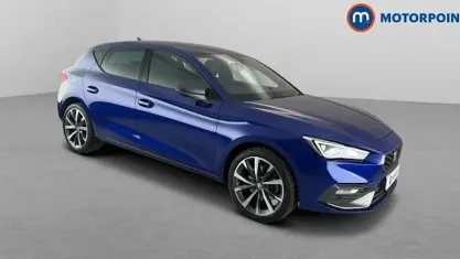 Used Seat Leon FR Sport 204 HP (150 kW) 2021 Blue Hatchback
