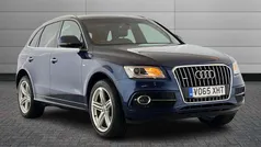 Scuba blue Used 2015 Audi Q5 S-line plus SUV | £15,990 (Fair price)