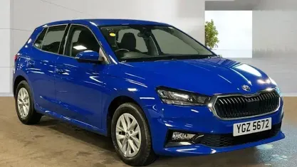 Used Skoda Fabia Comfort 110 HP (80 kW) 2023 Blue Hatchback