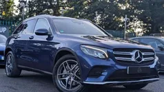 Blue Used 2018 Mercedes GLC220 AMG line Estate | £17,688 (Good price)