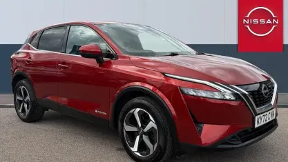 Used Nissan Qashqai N-Connecta 190 HP (139 kW) 2023 Red SUV