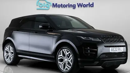 Begagnad Land Rover Range Rover evoque SE Dynamic 309 HK (227 kW) 2022 Svart SUV