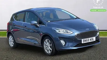Used Ford Fiesta Zetec 86 HP (63 kW) 2018 Blue Hatchback