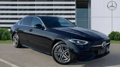 Black Used 2024 Mercedes C300e AMG line Sedan | £38,790 (Good price)